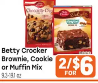 Tony’s Fresh Market Betty Crocker Brownie, Cookie or Muffin Mix offer