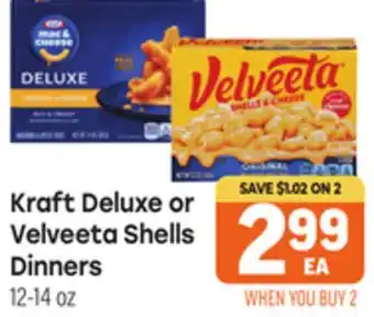Tony’s Fresh Market Kraft Deluxe or Velveeta Shells offer