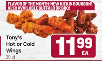 Tony’s Fresh Market Tony's Hot or Cold Wings offer