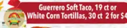 Tony’s Fresh Market Guerrero Soft Taco, 19 ct or White Corn Tortillas, 30 ct offer