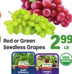 Tony’s Fresh Market Red or Green Seedless Grapes offer