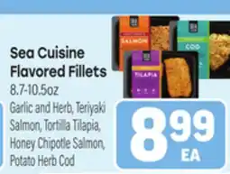 Tony’s Fresh Market Sea Cuisine Flavored Fillets offer