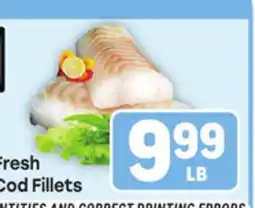 Tony’s Fresh Market Fresh Cod Fillets offer