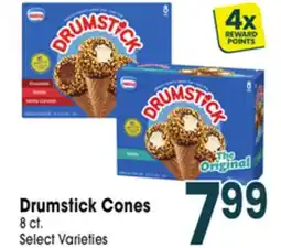 Jewel-Osco Drumstick Cones offer