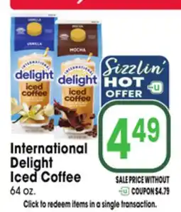 Jewel-Osco International Delight Iced Coffee offer