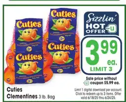 Jewel-Osco Cuties Clementines offer