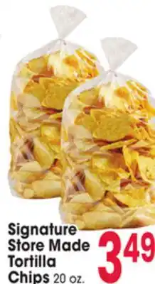 Jewel-Osco Store Made Tortilla Chips offer