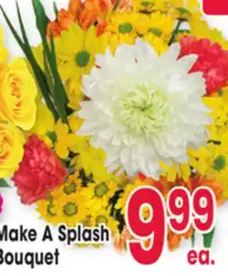 Jewel-Osco Make A Splash Bouquet offer