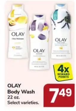 Jewel-Osco OLAY Body Wash offer