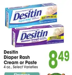 Jewel-Osco Desitin Diaper Rash Cream or Paste offer