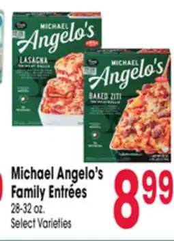 Jewel-Osco Michael Angelo's Family Entrées offer