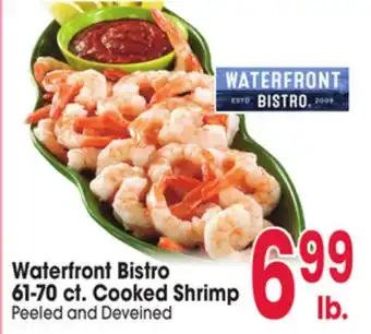 Jewel-Osco Waterfront Bistro 61-70 ct. Cooked Shrimp offer