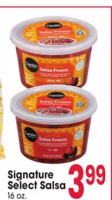 Jewel-Osco Signature Select Salsa offer