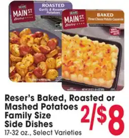 Jewel-Osco Reser's Baked, Roasted or Mashed Potatoes Family Size Side Dishes offer