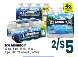 Jewel-Osco Ice Mountain offer