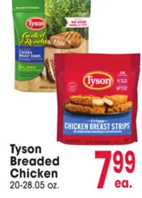 Jewel-Osco Tyson Breaded Chicken offer