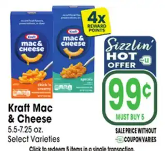 Jewel-Osco Kraft Mac & Cheese offer