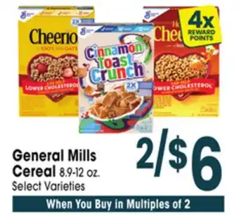 Jewel-Osco General Mills Cereal offer