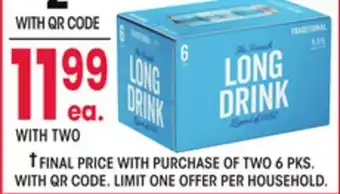 Jewel-Osco Long Drink offer