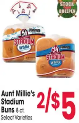 Jewel-Osco Aunt Millie's Stadium Buns offer