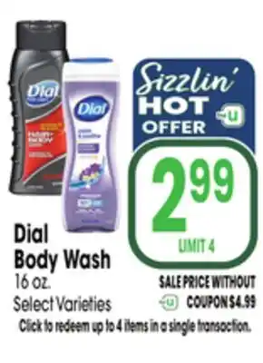Jewel-Osco Dial Body Wash offer