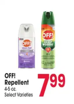 Jewel-Osco OFF! Repellent offer