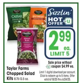 Jewel-Osco Taylor Farms Chopped Salad offer