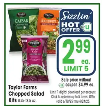 Jewel-Osco Taylor Farms Chopped Salad offer