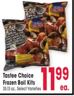 Jewel-Osco Tastee Choice Frozen Boil Kits offer