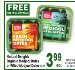 Jewel-Osco Natural Delights Organic Medjool Dates Medjool Dates offer