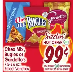 Jewel-Osco Chex Mix, Bugles or Bugles or Gardetto's offer