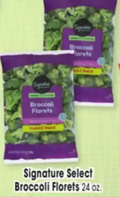 Jewel-Osco Signature Select Broccoli Florets offer