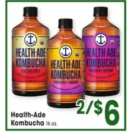 Jewel-Osco Health-Ade Kombucha offer