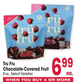 Jewel-Osco Tru Fru Chocolate-Covered Fruit offer