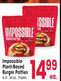Jewel-Osco Impossible Plant-Based Burger Patties offer