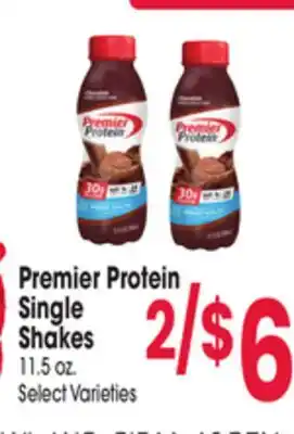 Jewel-Osco Premier Protein Single Shakes offer