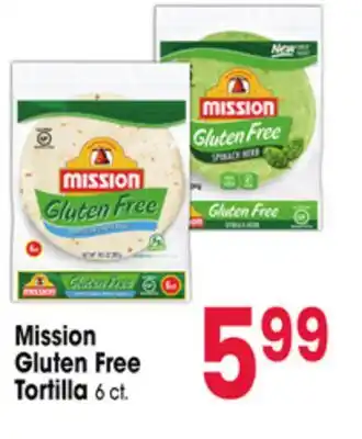 Jewel-Osco Mission Gluten Free Tortilla offer