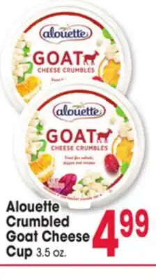 Jewel-Osco Alouette Crumbled Goat Cheese Cup offer