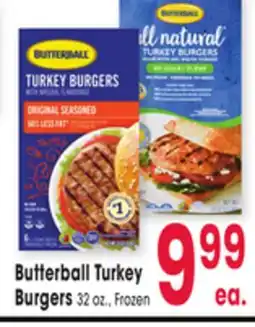 Jewel-Osco Butterball Turkey Burgers offer