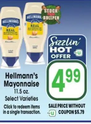 Jewel-Osco Hellmann's Mayonnaise offer