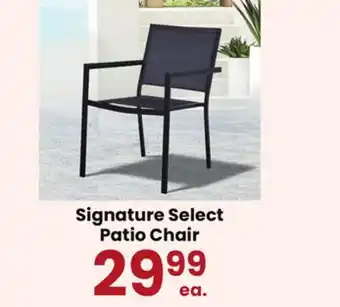 Jewel-Osco Signature Select Patio Chair offer