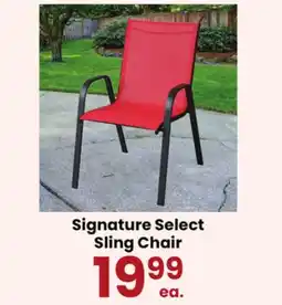 Jewel-Osco Signature Select Sling Chair offer