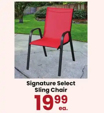 Jewel-Osco Signature Select Sling Chair offer