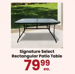 Jewel-Osco Signature Select Rectangular Patio Table offer