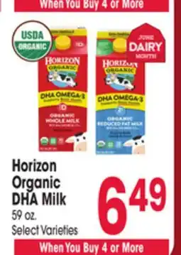 Jewel-Osco Horizon Organic DHA Milk offer