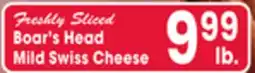 Jewel-Osco Boar's Head Mild Swiss Cheese offer