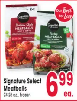 Jewel-Osco Signature Select Meatballs offer