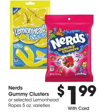 Mariano's Nerds Gummy Clusters offer