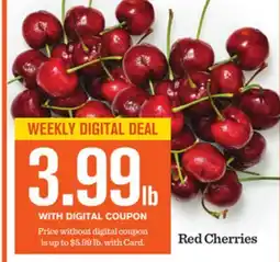 Mariano's Red Cherries offer