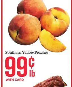 Mariano's Southern Yellow Peaches offer